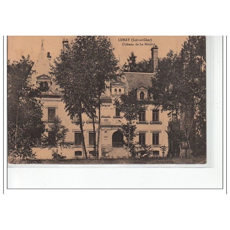 LUNAY - Château de la Mézière - très bon état