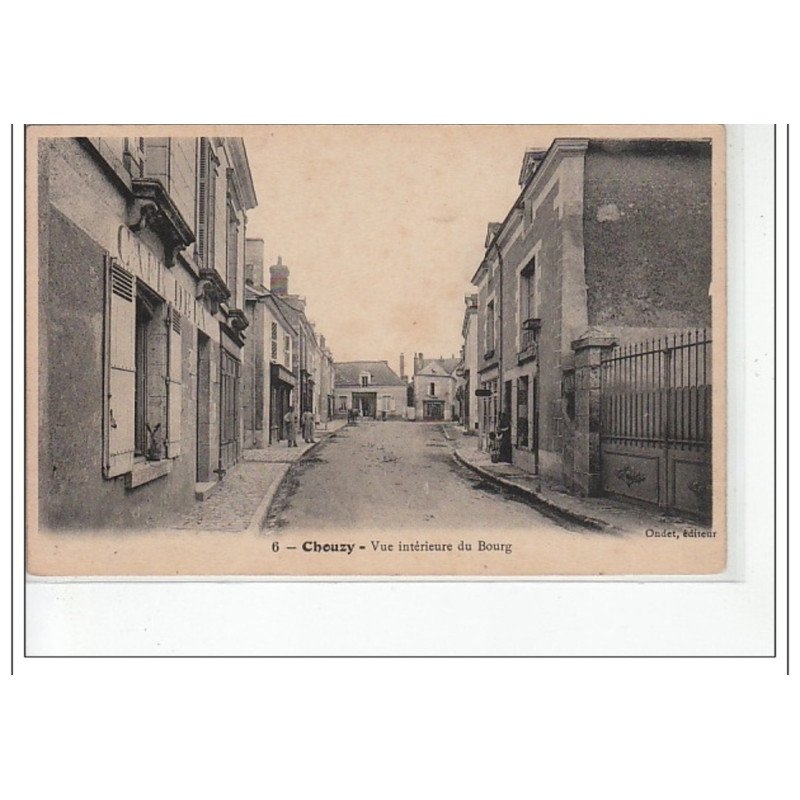 CHOUZY - Vue intéiruere du Bourg - très bon état