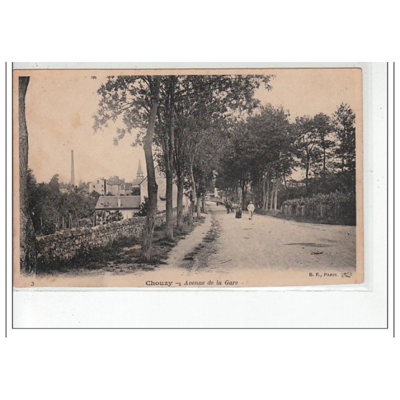 CHOUZY - Avenue de la gare - très bon état CHOUZY - Avenue de la gare - très bon état