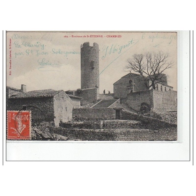 Environs de SAINT ETIENNE - CHAMBLES - très bon état