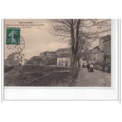 FAY LE FROID - L'entrée de la Ville par la Route du Puy - très bon état