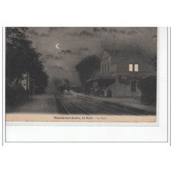 MEUNG SUR LOIRE - La Nuit, la gare - très bon état