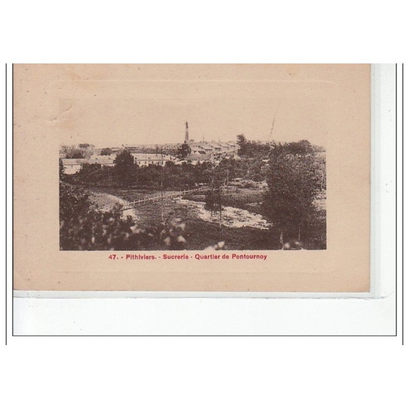 PITHIVIERS - Sucrerie - quartier de Pontournoy - très bon état