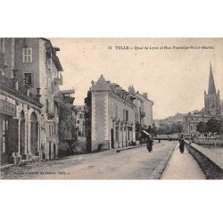 TULLE - Quai de Lyon et Rue Fontaine Saint Martin - très bon état