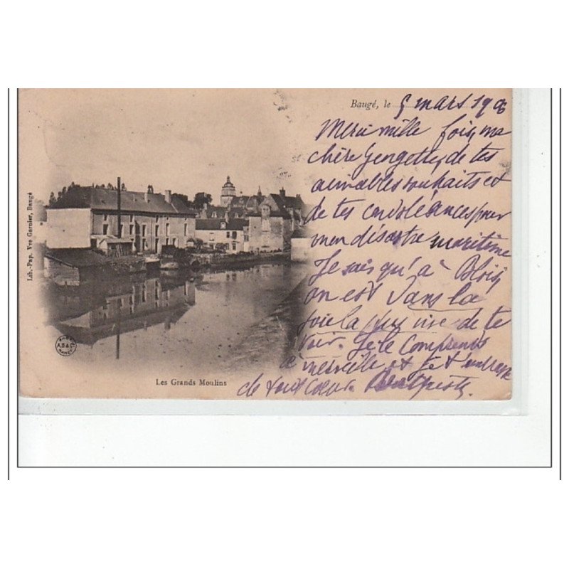 BAUGE - Les Grands Moulins - très bon état