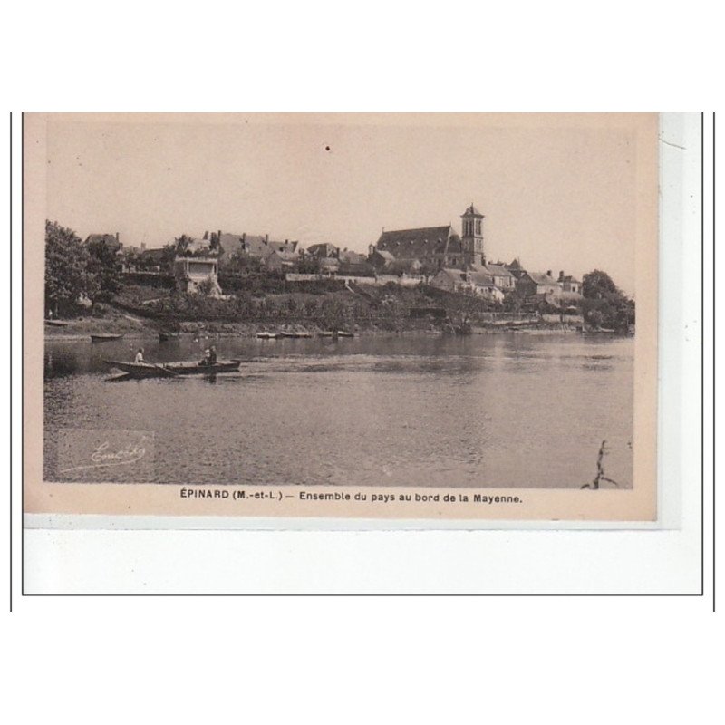 EPINARD - Ensemble du Pays au bord de la Mayenne - très bon état
