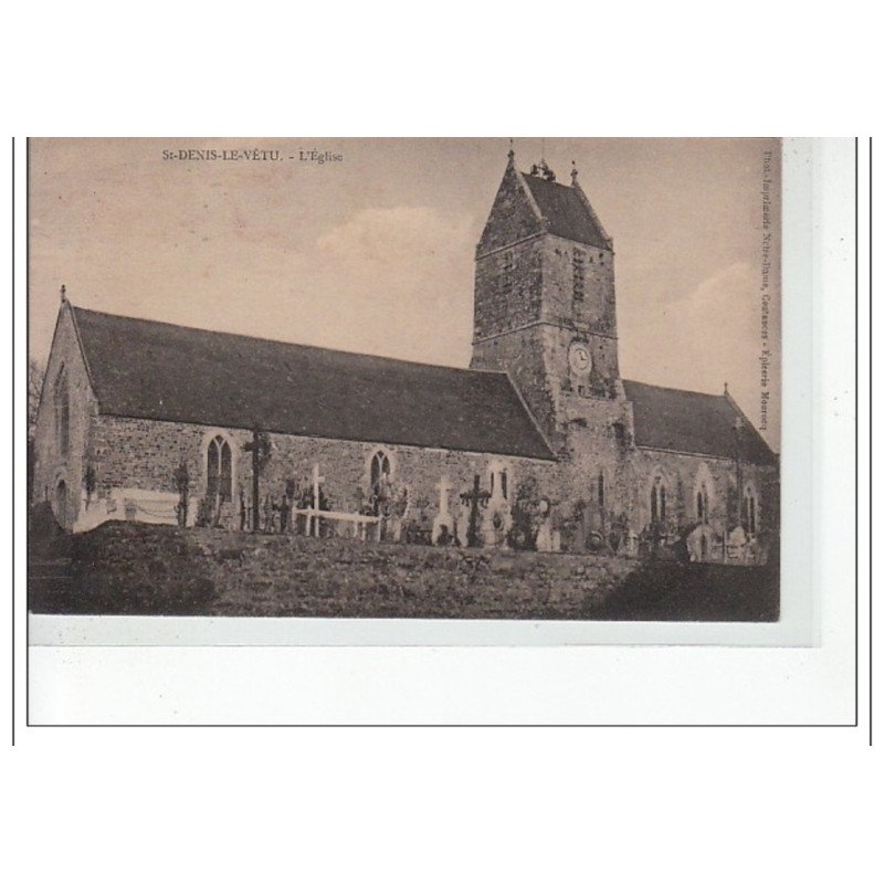 SAINT DENIS LE VETU - L'église - très bon état