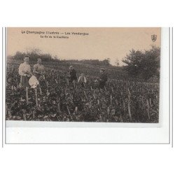 LA CHAMPAGNE ILLUSTREE - Les Vendanges - La fin de la cueillette - très bon état