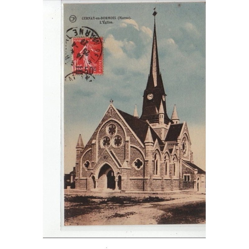 CERNAY EN DORMOIS - Eglise - très bon état