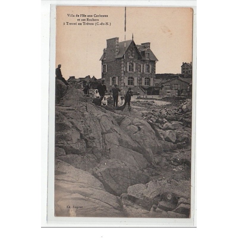 Villa de l'Ile aux Corbeaux et ses Rochers à TRESTEL EN TREVOU - très bon état