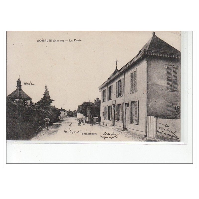 SOMPUIS - La Poste - très bon état