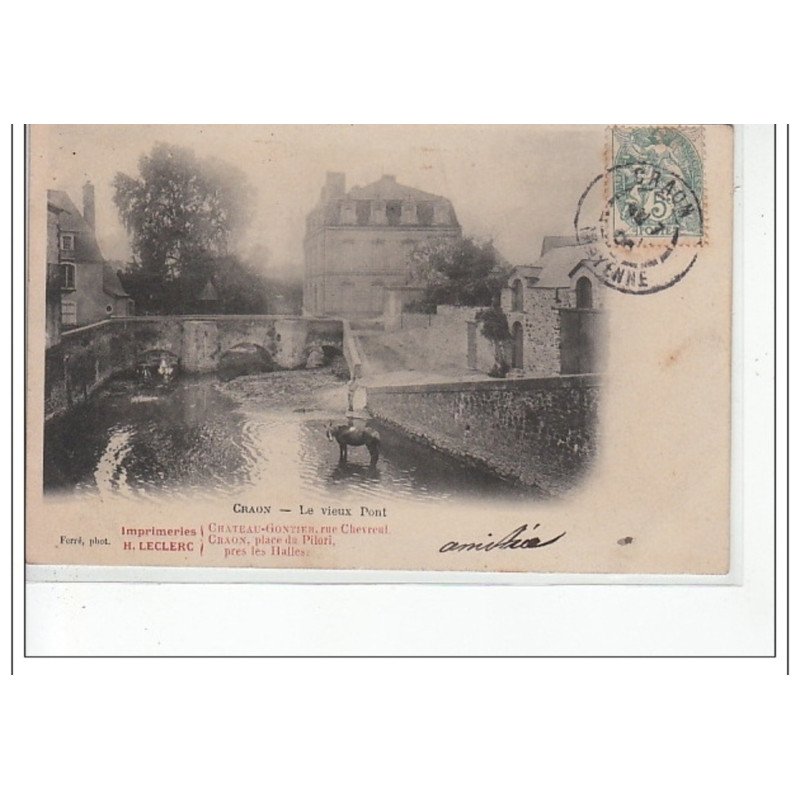 CRAON - Le Vieux Pont - très bon état