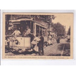 MARSEILLE: cours saint-louis, départ du tramway, un tour de corniche - très bon état