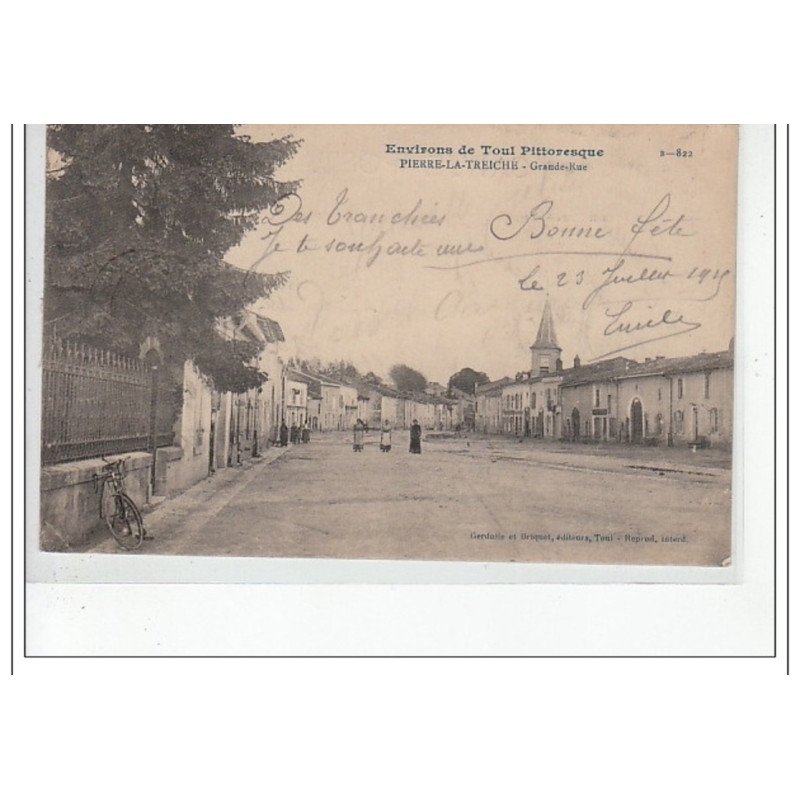 SAINT PIERRE LA TREICHE - Grande Rue - très bon état