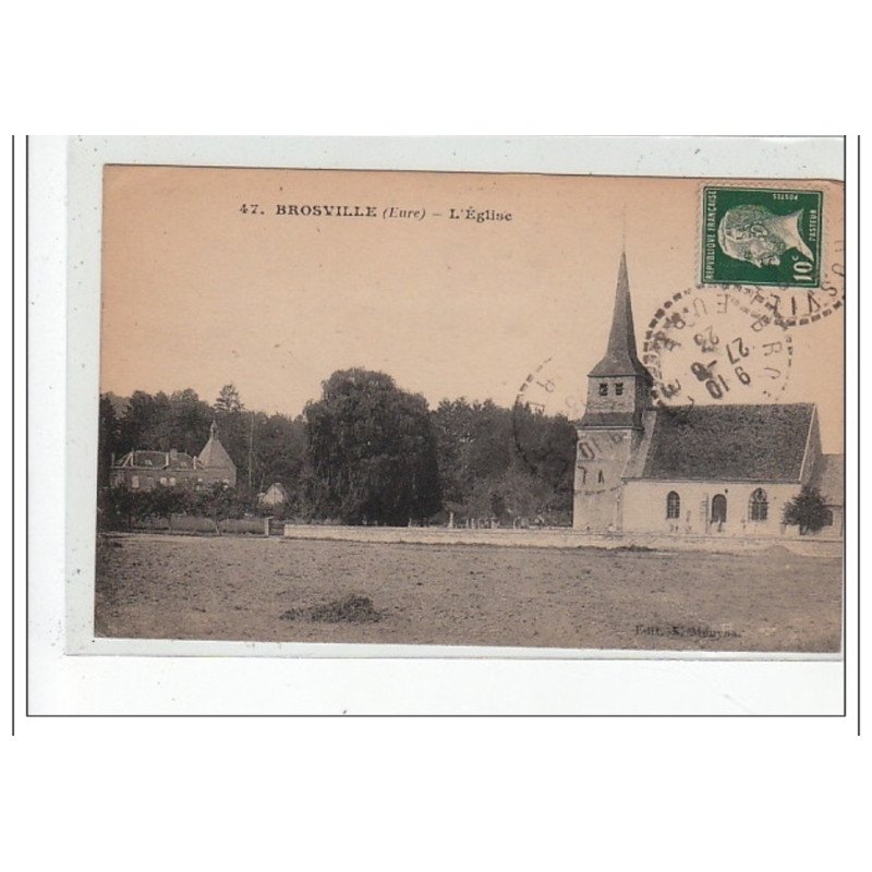 BROSVILLE - L'église - très bon état