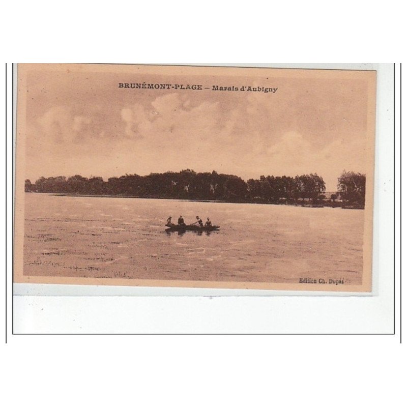 BRUNEMONT-PLAGE - Marais d'Aubigny - très bon état