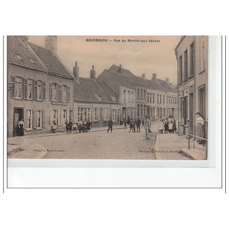 BOURBOURG - Rue du Marché aux Vaches -  très bon état