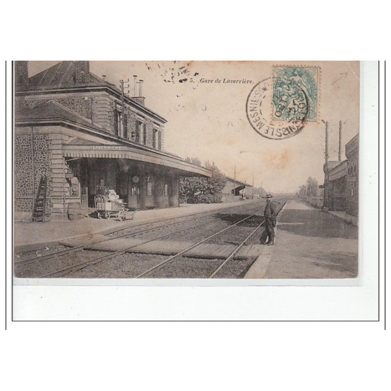 LAVERRIERE - Gare - état