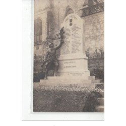 AMBLAINVILLE - CARTE PHOTO - Monument aux Morts - très bon état