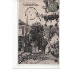 MOUTIERS AU PERCHE - Vue prise du parapet de l'église - très bon état