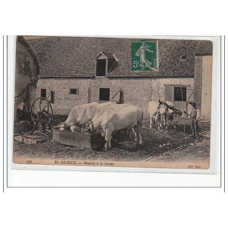 EN BEAUCE - Rentrée à la ferme - très bon état