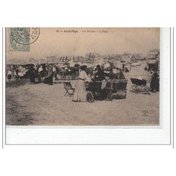 BERCK-PLAGE - Les malades à la plage - très bon état
