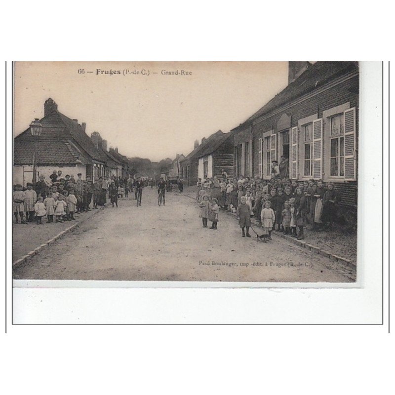 FRUGES - Grand Rue - très bon état