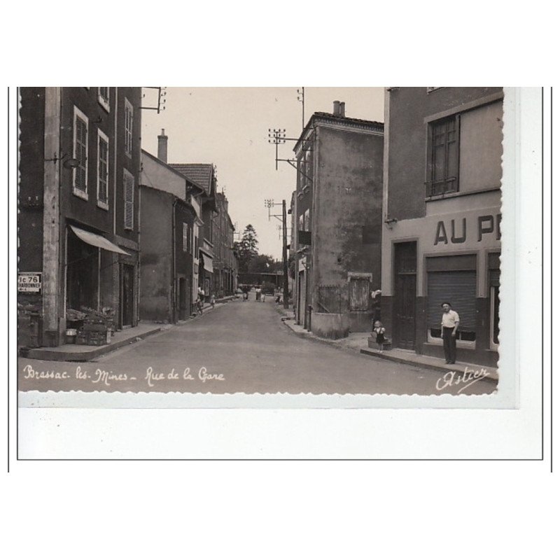 BRASSAC LES MINES - Rue de la Gare - très bon état