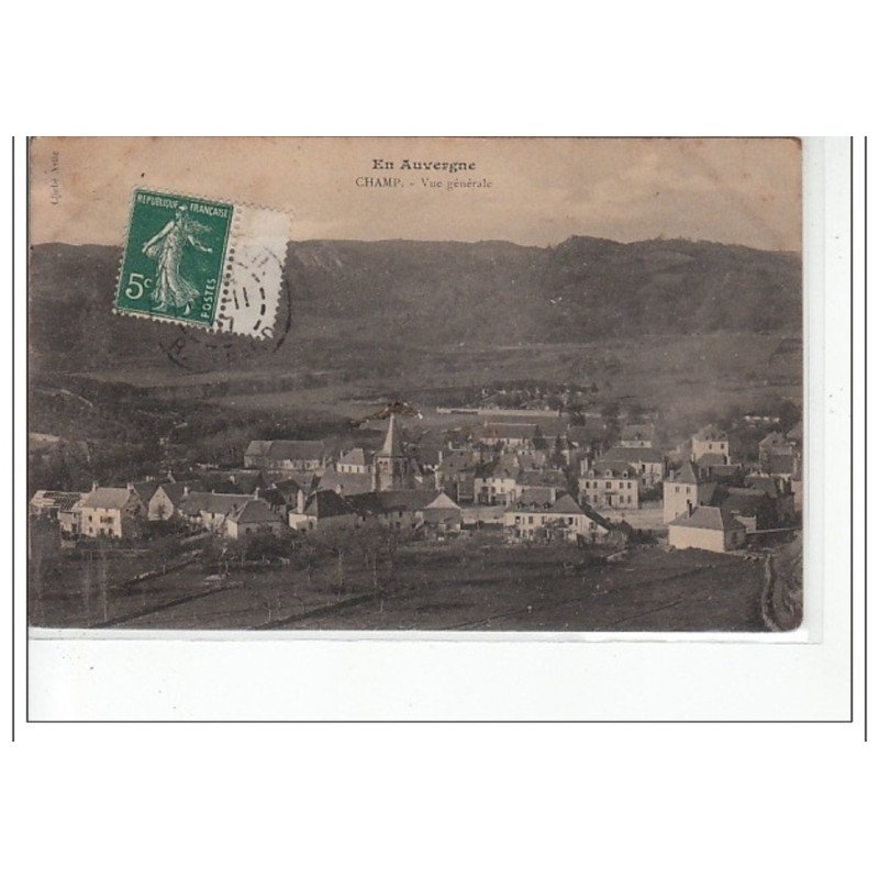 CHAMP - Vue générale - très bon état