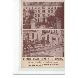 BIARRITZ - L'Hôtel Biarritz-Salins - très bon état