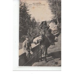 LES PYRENEES - En route pour la ville - très bon état