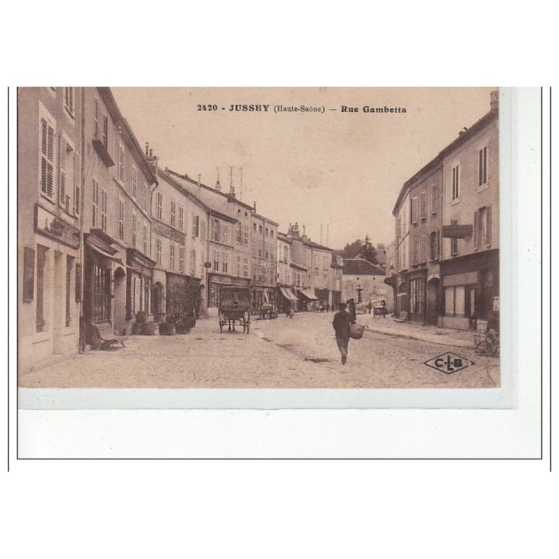 JUSSEY - Rue Gambetta - très bon état