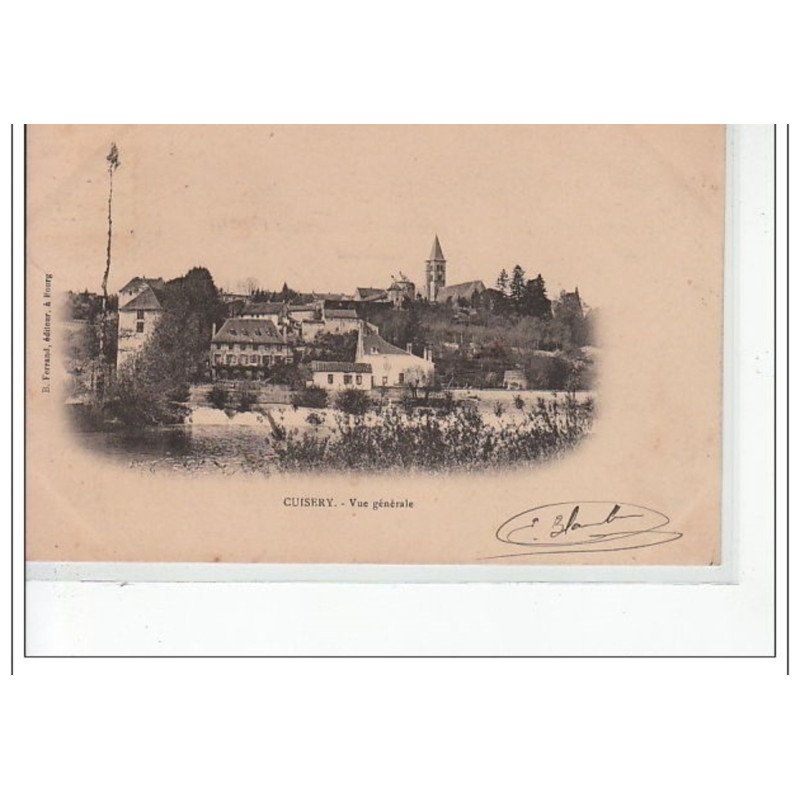 CUISERY - Vue générale - très bon état
