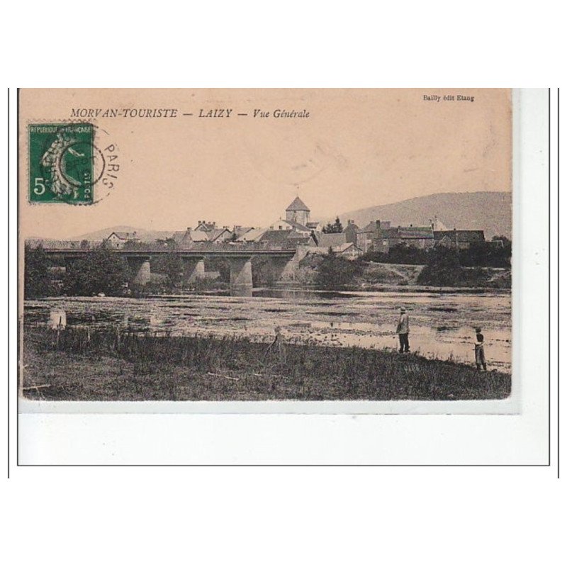 LAIZY - Vue générale - Morvan-Touriste - état