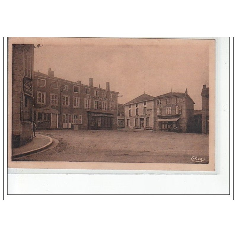 TRAMAYES - La Poste - Place du Marché - très bon état