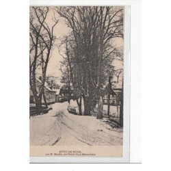 Effet de Neige - Gomme par M. Martin du Photo Club Mâconnais - très bon état