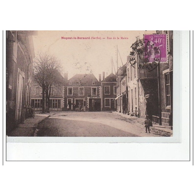 NOGENT LE BERNARD - Rue de la Mairie - très bon état