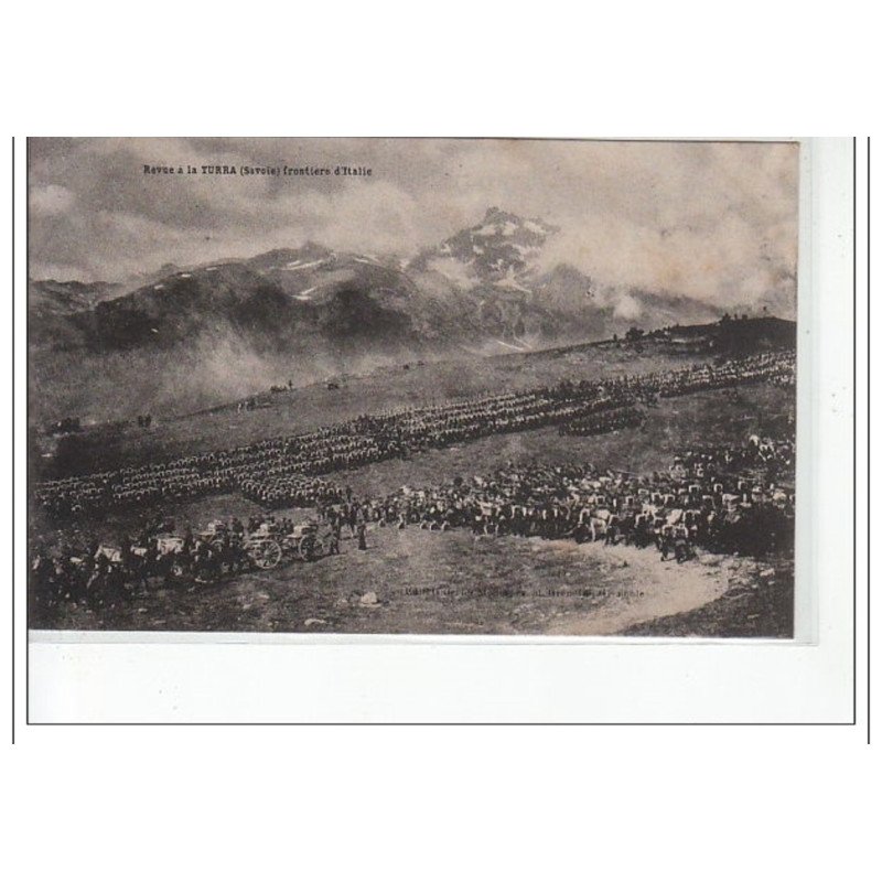 SAVOIE - Revues à la TURRA - frontière d'Italie - très bon état
