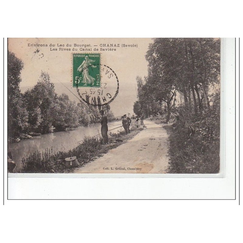 Environs du Lac du Bourget - CHANAZ - Les rives du Canal de Savière - très bon état