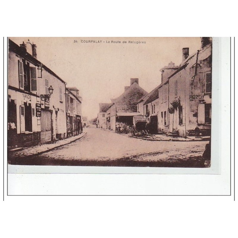 COURPALAY - La Route de Relugères - très bon état