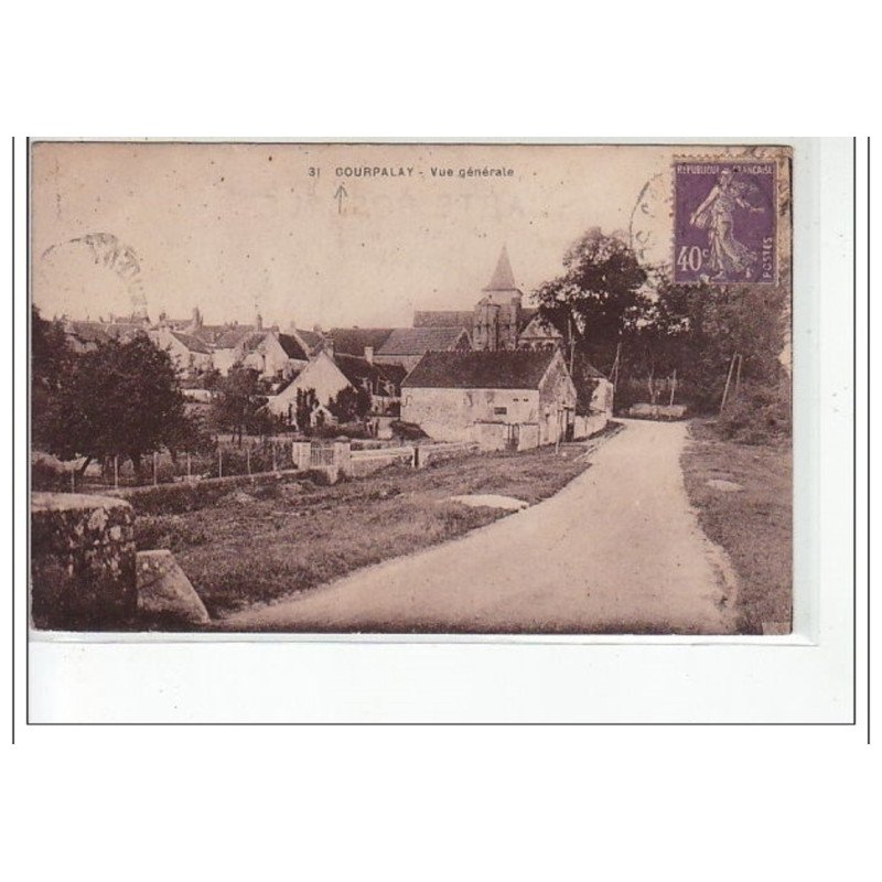 COURPALAY - Vue générale - très bon état