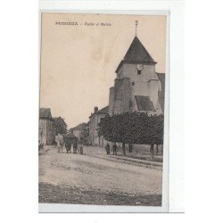 PUISIEUX - L'église et la mairie - très bon état