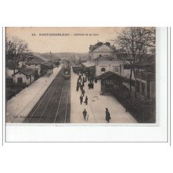 FONTAINEBLEAU - Intérieur de la Gare - très bon état
