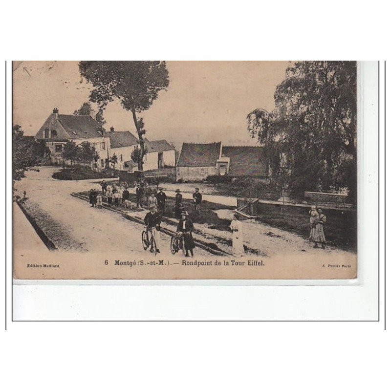 MONTGE - Rond Point de la Tour Eiffel - état