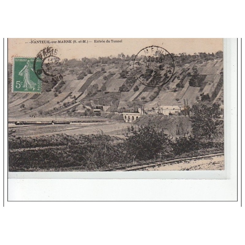 NANTEUIL SUR MARNE - Entrée du Tunnel - très bon état