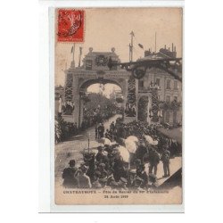 CHATEAUROUX - Fête du Retour du 90è d'infnterie 24 Août 1919 - très bon état