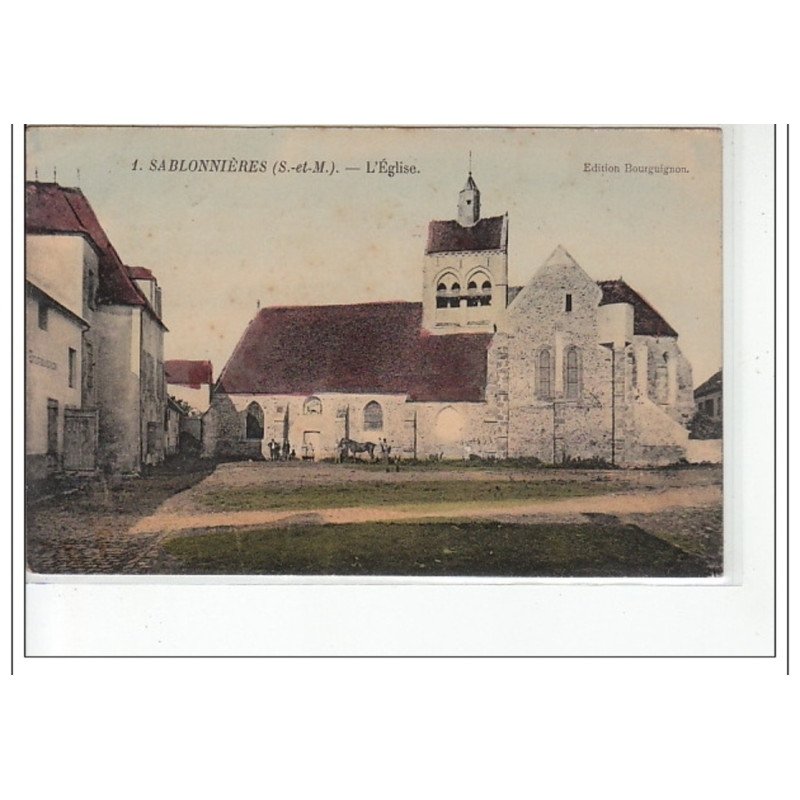 SABLONNIERES - L'église - très bon état