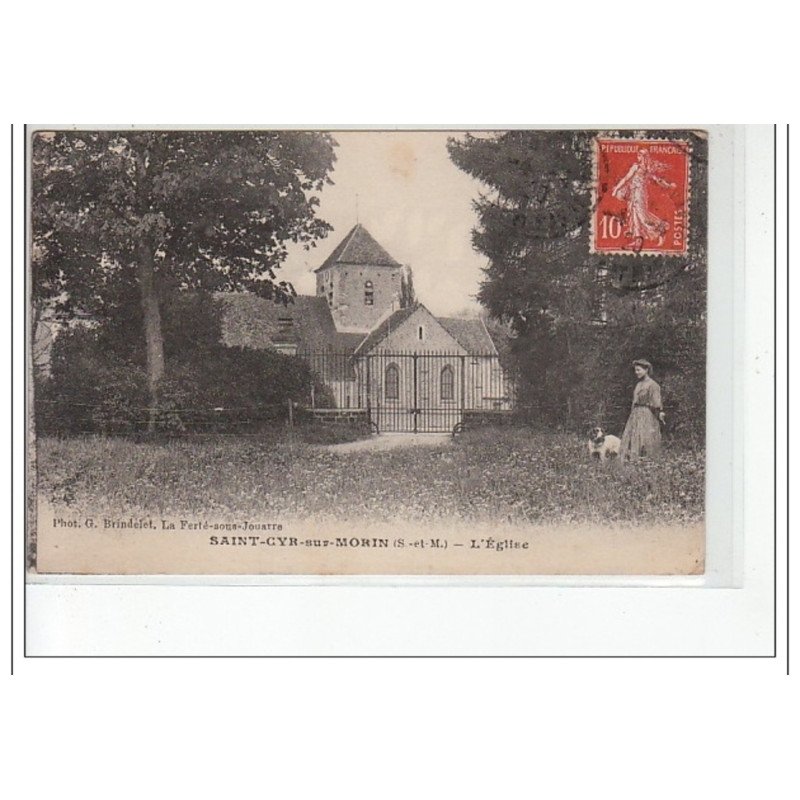 SAINT CYR SUR MORIN - L'église - très bon état