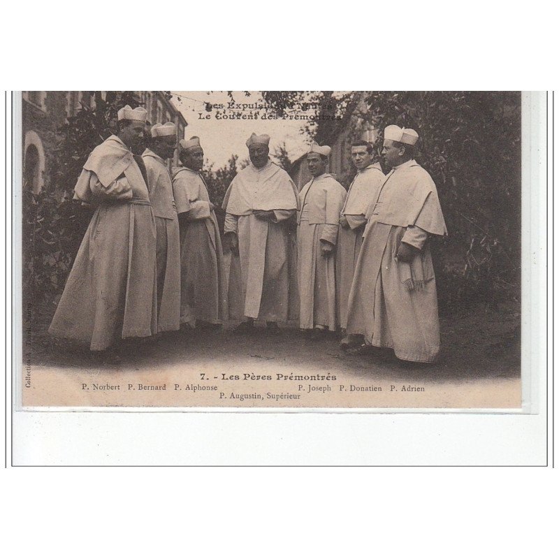 Les expulsions à NANTES - Le couvent des Prémontrés - Les Pères Prémontrés - très bon état