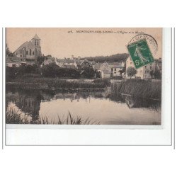 MONTIGNY SUR LOING - L'église et le Moulin - très bon état